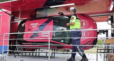 Kütahya'da trafik simülasyonu etkinliğine yoğun ilgi