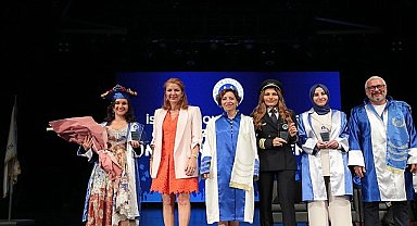 Okan'da mezuniyet sevinci