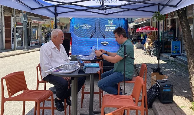 Ordu'da 153 Çözüm Merkezi ilçe ziyaretlerini sürdürüyor