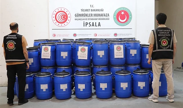 Sınırda dev uyuşturucu operasyonu