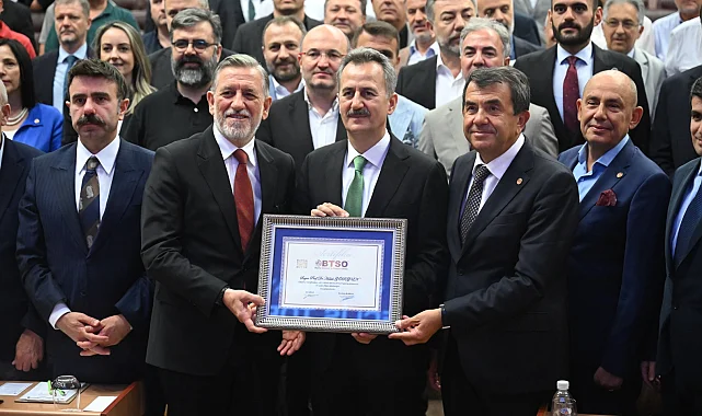 SSB Prof. Dr. Görgün Bursa'da iş dünyasıyla buluştu... Bursa'nın milli savunmaya katkısı artıyor