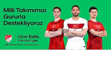 Uber Eats Trendyol Go, Türk Futbolunun Küresel Yolculuğunda “Milli Takımlar Resmi Yemek Sponsoru