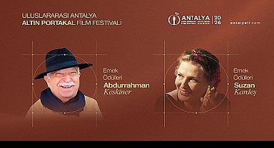 Altın Portakal'da Sinema Emek Ödülleri Abdurrahman Keskiner ve Suzan Kardeş'e Verilecek!