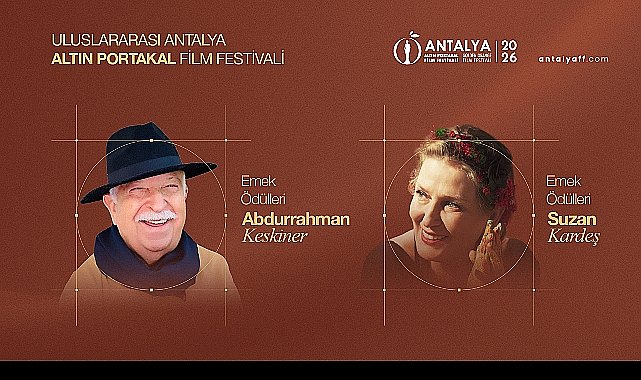 Altın Portakal'da Sinema Emek Ödülleri Abdurrahman Keskiner ve Suzan Kardeş'e Verilecek!