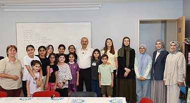 Başkan Büyükgöz yaz okulu öğrencileriyle buluştu