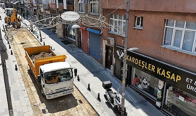 Bayrampaşa'da Bağlar Caddesi yenileniyor