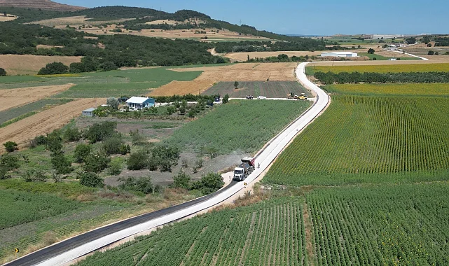 Bursa Büyükşehir Nilüfer'de yolları yeniliyor
