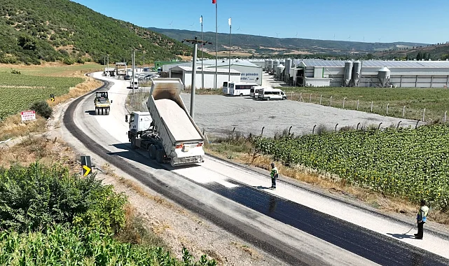Bursa Karacabey ve Mustafakemalpaşa'da yollar yenileniyor