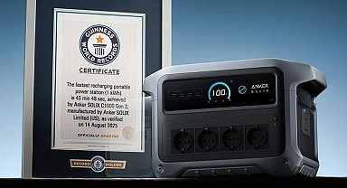 Guinness rekortmeni taşınabilir güç istasyonu Türkiye'de