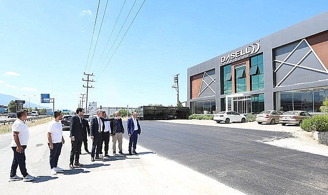 İnegöl Belediyesi Yetki Alanındaki Bölgelerde Asfalt Uygulamalarına Devam Ediyor