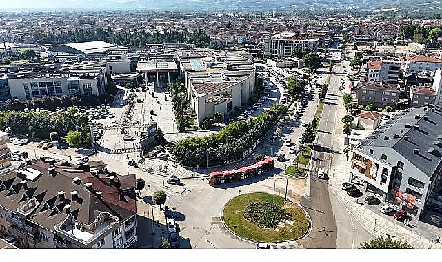 İnegöl'de Metrobüs İçin Test Sürüşü Yapıldı