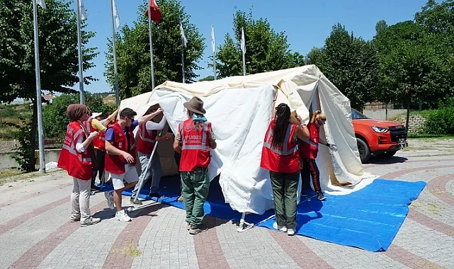 İstanbul Beylikdüzü'nde afet gönüllüleri sahaya hazır