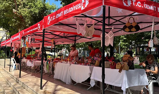 Kadın girişimcilere Yenicuma'da satış imkanı