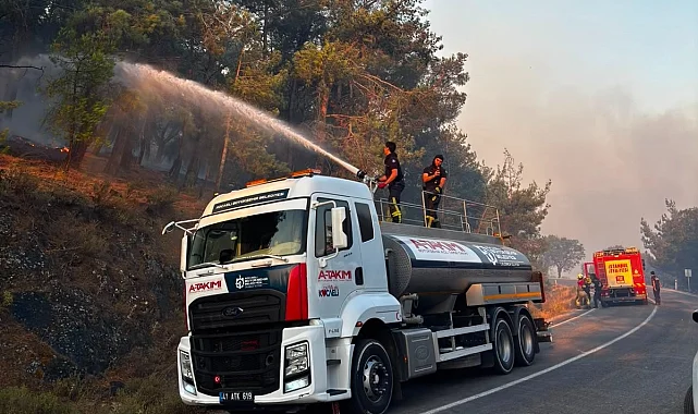 Kocaeli'den Balıkesir'e yangın desteği