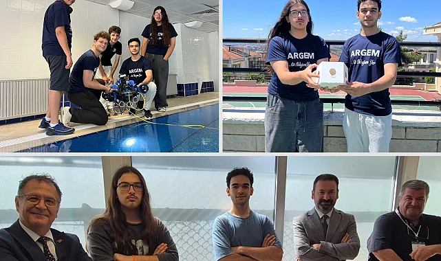 ARGEM Lisesi öğrencilerinden bilim ve teknolojide çifte başarı