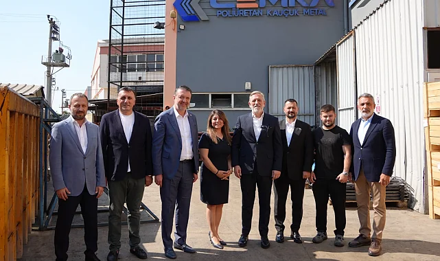 BTSO Başkanı Burkay ve MÜSİAD Bursa'dan CEMKA'ya ziyaret