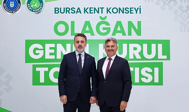 Bursa Kent Konseyi Başkanı Orhan Samast oldu