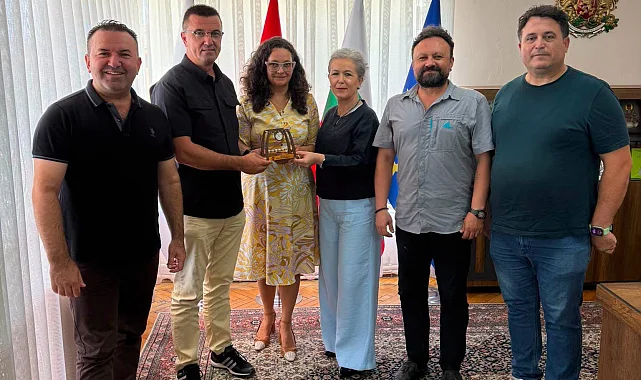 Edirneli gazetecilerden Bulgaristan Konsolosuna ziyaret