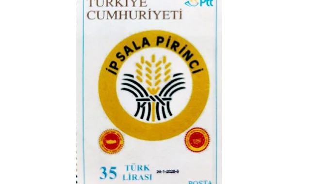 İpsala Pirinci posta pulunda