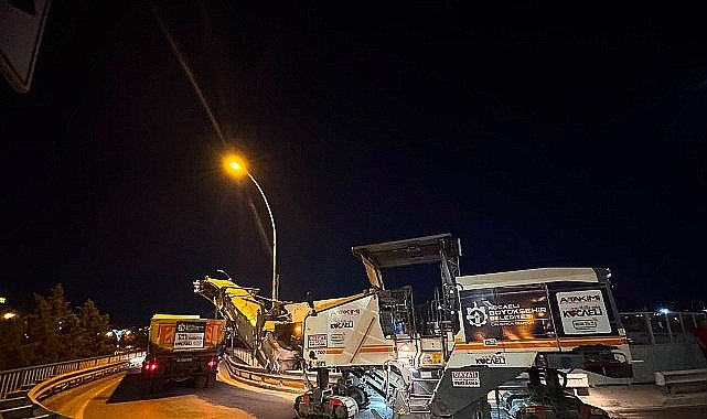 İzmit Adalet Köprüsü sabahın ilk Işıklarıyla yenilendi