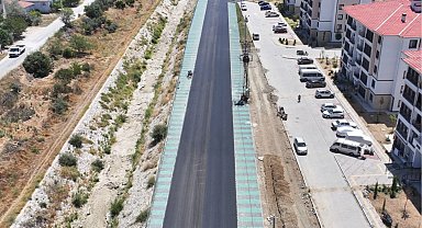 Köprübaşı tarihinde ilk kez sıcak asfaltla buluşuyor
