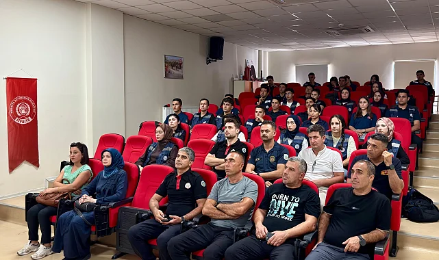 Malatya İtfaiyesi sualtı dalış ekibini eğitti