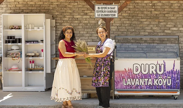 Mersin'de kadın üreticilere lavanta ile güçlü destek
