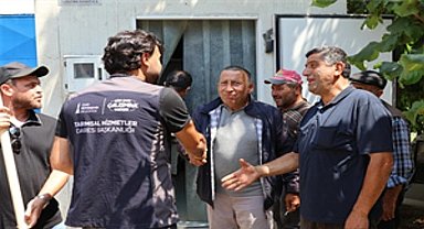 Ödemiş'in dağ köyüne soğuk hava deposu desteği