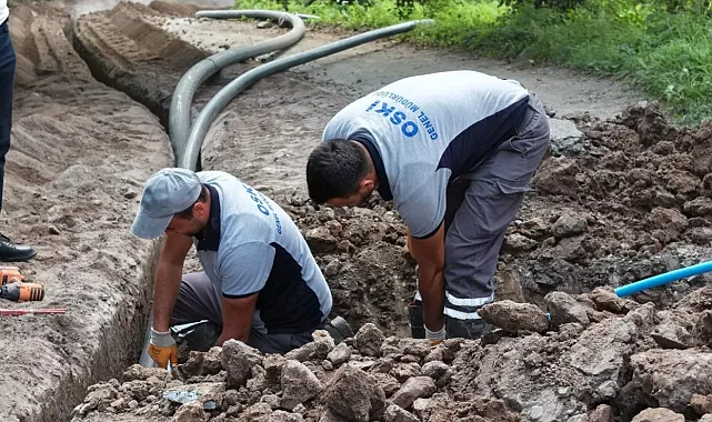 Ordu'da içme suyu çalışmaları hız kesmeden sürüyor