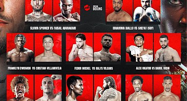 Almanya'da "Chapter One – Fight Night" gecesi... Boksseverler Ludwigshafen'da buluştu