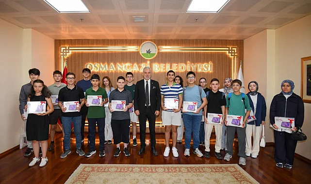 Bursa Osmangazi'de Dijiders başarıya giden yolu açtı