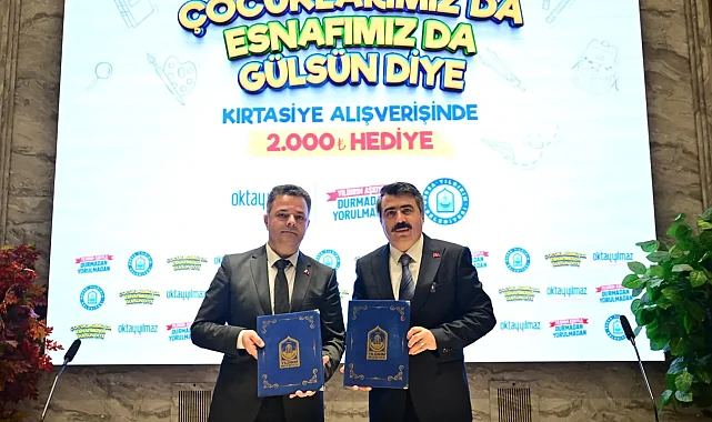 Bursa Yıldırım'da 6 bin öğrenciye kırtasiye desteği