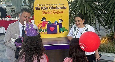 Bursa'da kırsal okul kütüphaneleri için kitap bağışı kampanyası