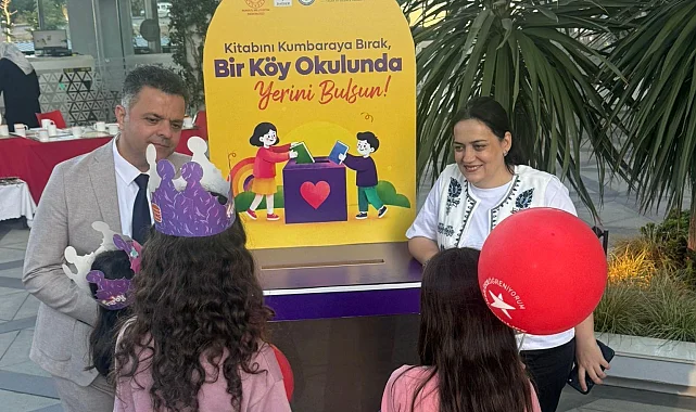Bursa'da kırsal okul kütüphaneleri için kitap bağışı kampanyası