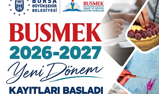 BUSMEK için yeni dönem kayıt vakti