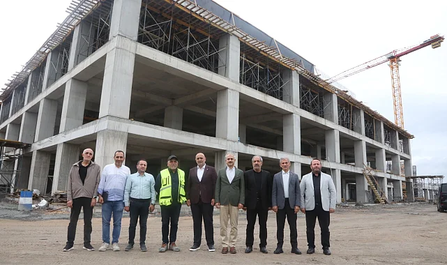 Çayırova Devlet Hastanesi inşaatı yükseliyor