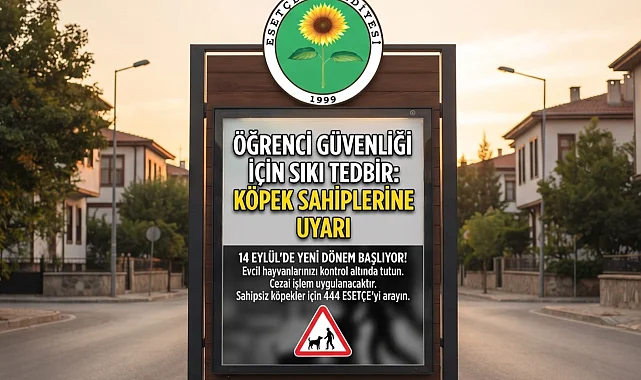 Esetçe Belediyesi'nden öğrenci güvenliğine sıkı tedbir