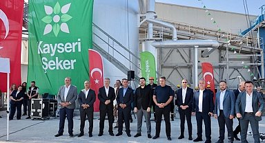 Kayseri Şeker'de 72. kampanya döneminin ilk ateşi yenildi