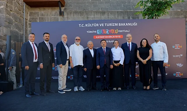 Kayseri'de Kültür Yolu Festivali coşkusu başladı