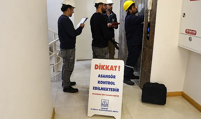 Makina Mühendisleri Odası Bursa'dan Mudanya Belediyesi'ne asansör denetimi uyarısı