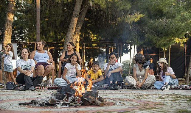 Mersin'de anne ve çocuklar doğayla buluştu