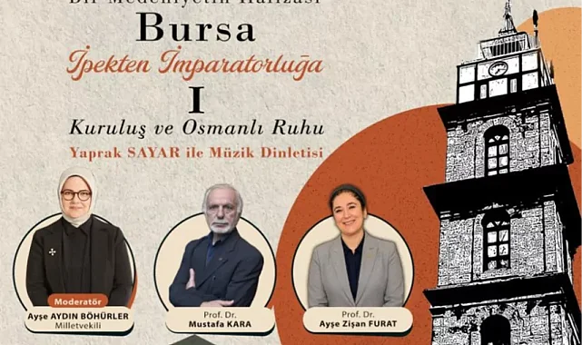 Bursa'nın 700 yıllık mirası konuşulacak