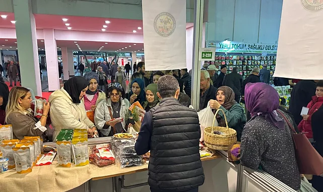 İnegöl'ün tarımsal değerleri Bursa Tarım Fuarı'nda tanıtılıyor