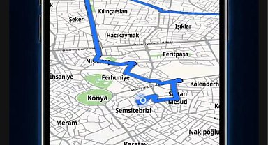 Konya Büyükşehir'in 'ABUS' artık mobilde